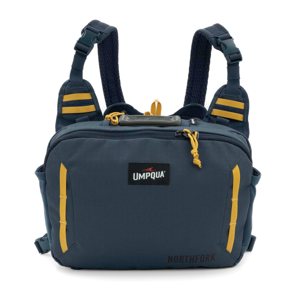 Umpqua Northfork Chest Pack Cobalt front view