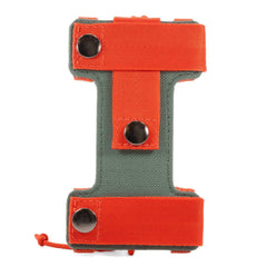 Umpqua Northfork Tippet Dock Holder Pine mounted on a fly fishing pack with six spool capacity
