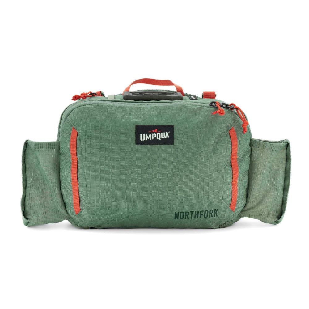 Northfork Waist Pack Pine - main compartment view