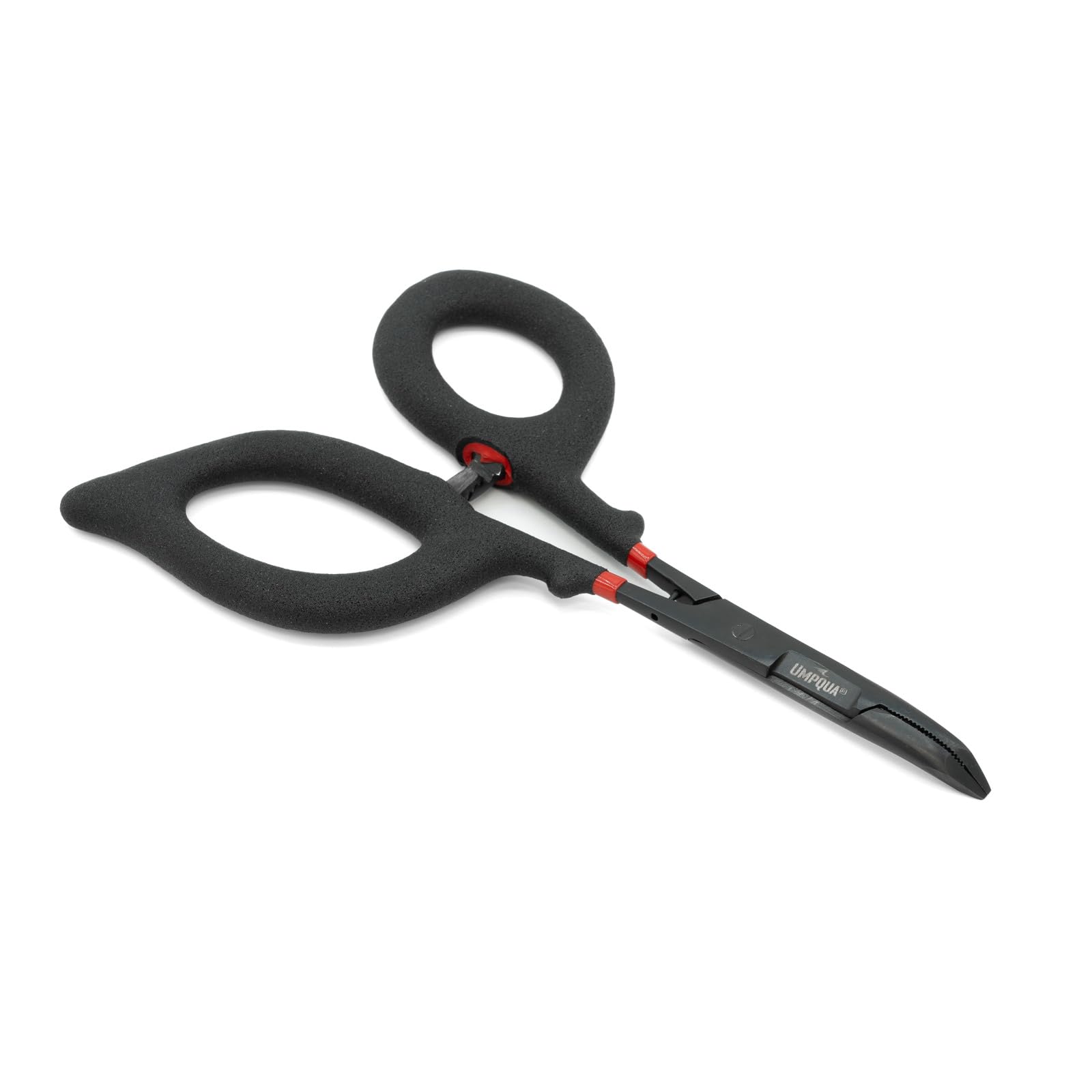 Umpqua Rivergrip PS Scissor Forceps 6 inch Curved - Black