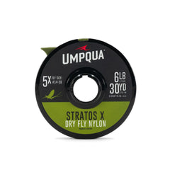 Umpqua Stratos X gray camo tippet hero view highlighting stealthy presentation