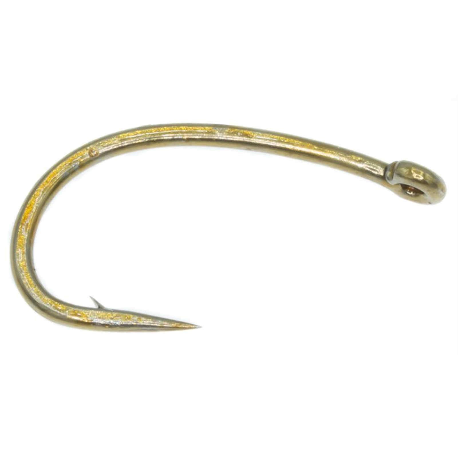 Umpqua Tiemco TMC 2488H Hook Size 22 - front view (100 pack)