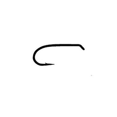 Umpqua TMC 3769 hook close-up showing sproat bend and 2X heavy wire for strong subsurface patterns.