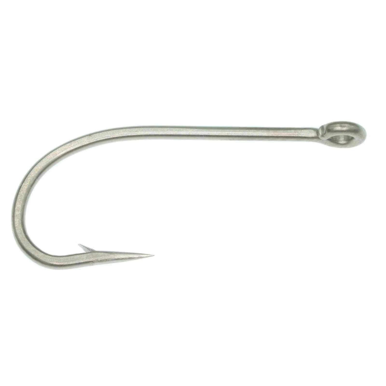 Umpqua TMC 811S hook closeup for saltwater fly tying and durability.