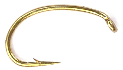 Umpqua TMC 2457 shrimp and caddis pupae hook for secure hookups on large freshwater fish