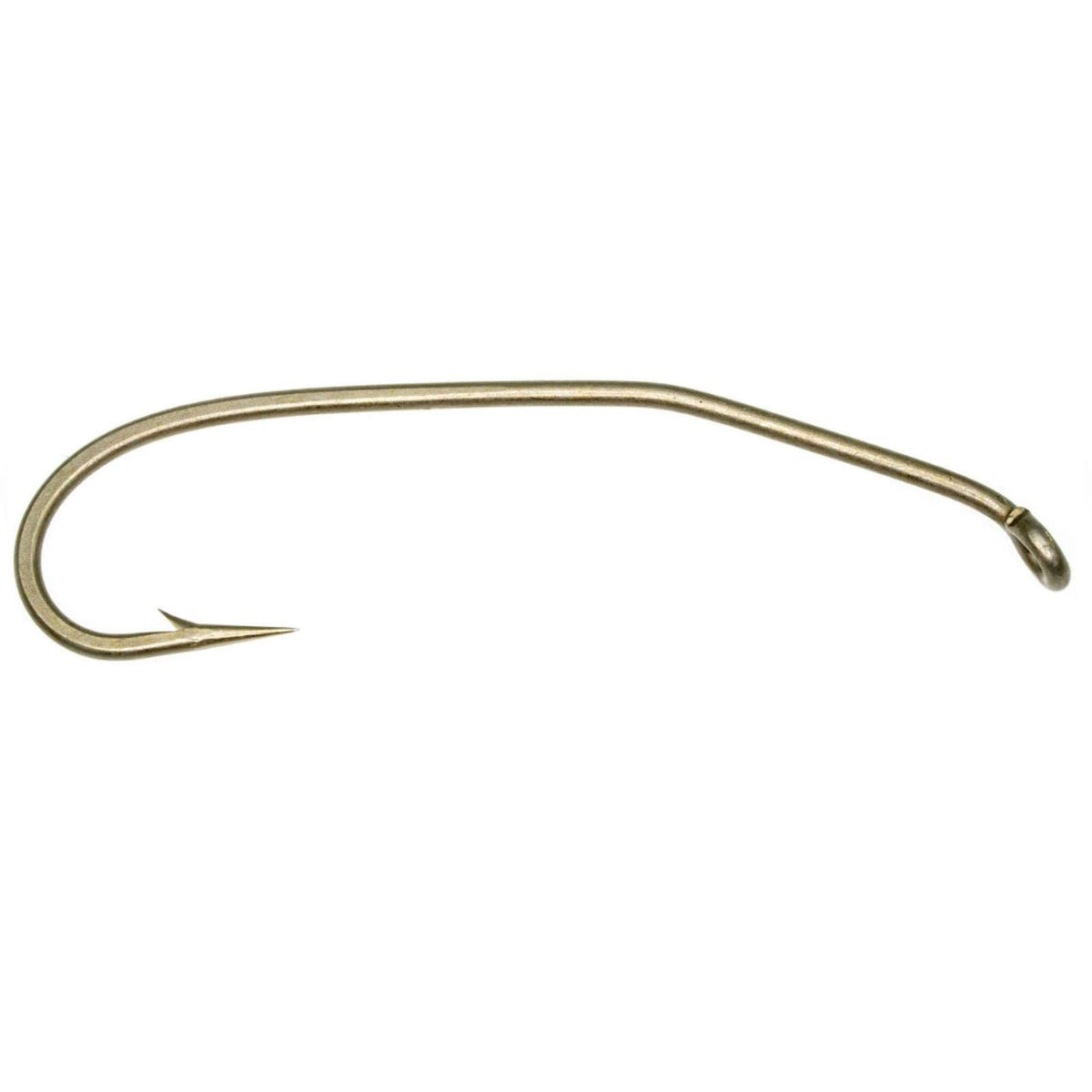 Umpqua U Series U106 fly tying hooks, bronze, size 10-50 pack, Down Eye, 1X strong wire, 4X long, round bend