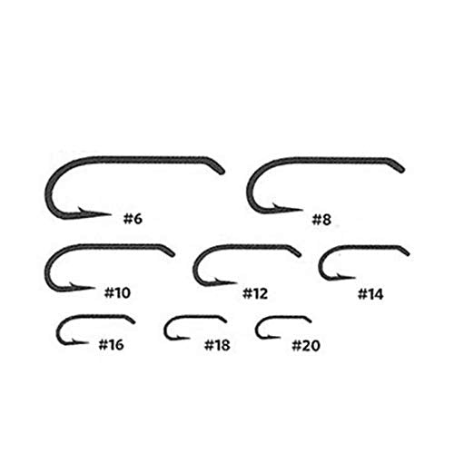 Umpqua U101 hooks with down-eye design enable reliable tie-in for nymph and streamer patterns.