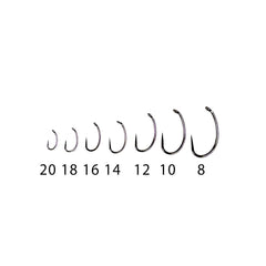 Umpqua UC620BL-BN hook in package, ready for river Czech Nymphing and confident releases.