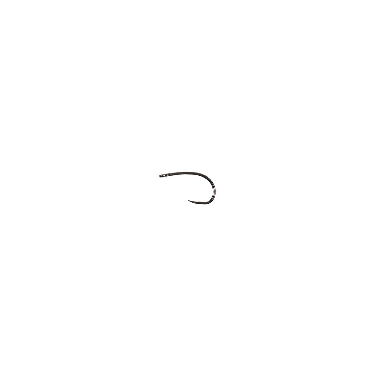 Umpqua UC625BL-BN curved barbless competition hook for shrimp and caddis patterns, optimized for quick, clean hook sets