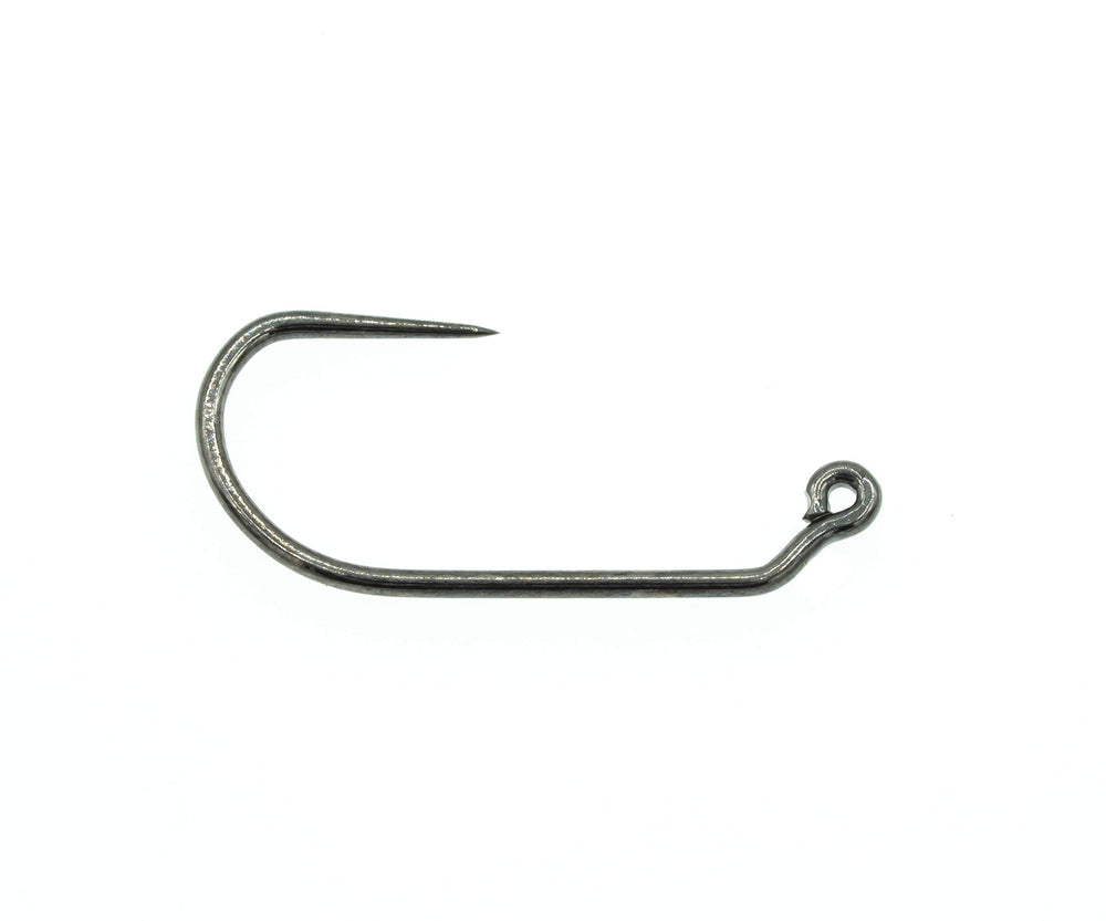 Umpqua UC660BL-BN barbless competition jig hook close-up for precise hook sets.