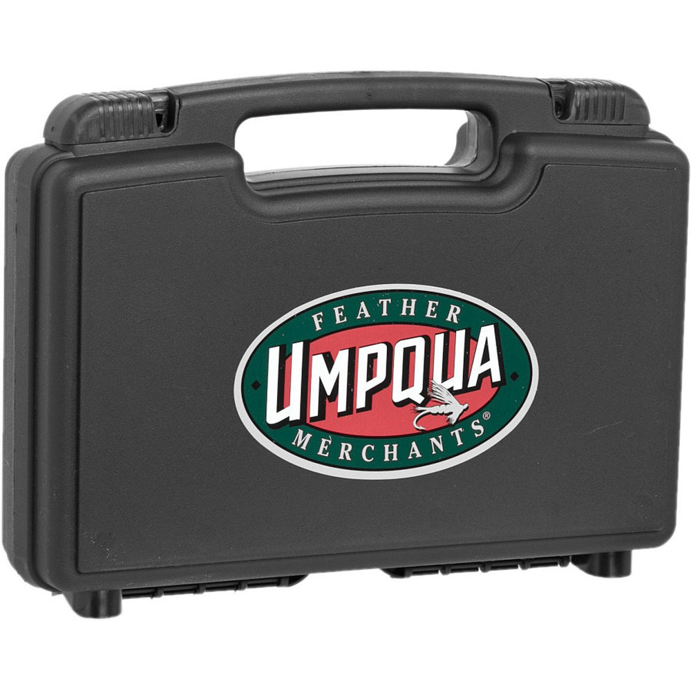 Umpqua Ultimate Boat Box top foam shows organized large flies for quick selection.