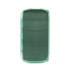 UMPQUA UPG Foam Baitfish Fly Box - front aqua view, large saltwater edition