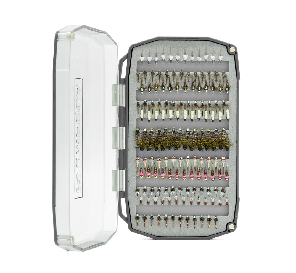 Magnetic quick access closure on the fly box