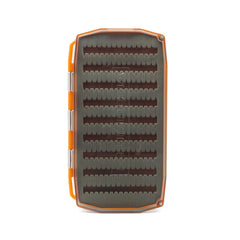 Umpqua UPG Foam Essential Large fly box front view shows slim profile and durable shell