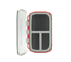 Umpqua UPG Foam Magneto Red Fly Box front view for compact dry flies