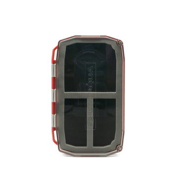Umpqua UPG Foam Magneto Red Fly Box interior foam detail aids quick fly access