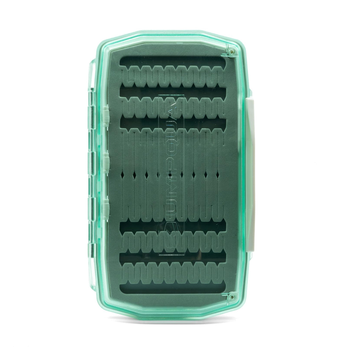 Umpqua UPG Foam Salt Fly Box Flats Aqua - front view