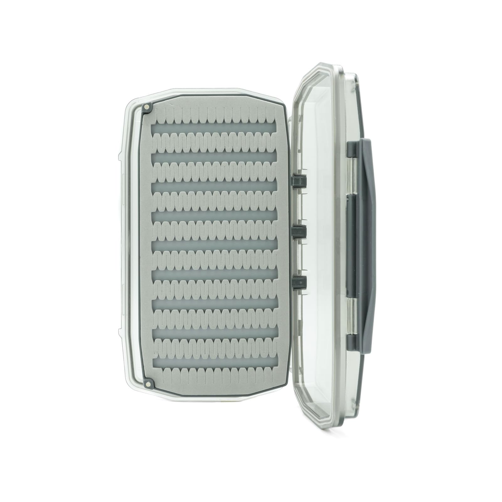 Umpqua UPG Foam Waterproof Essential Fly Box Large Gray – top view