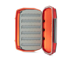 Umpqua UPG Foam WP Daytripper close-up of Magnetic Fly Dock keeps small flies ready.