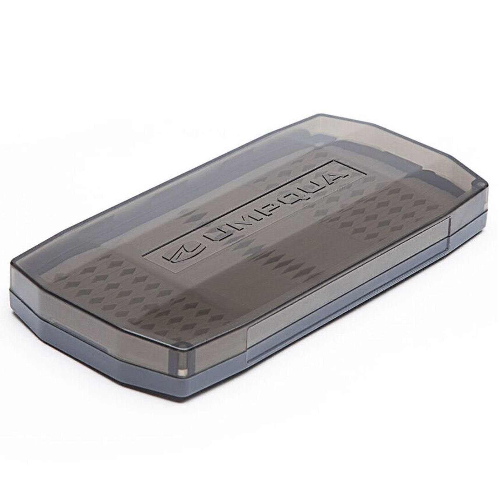 Umpqua UPG LT fly box lid open shows 3-D FlyTrap inserts for secure storage