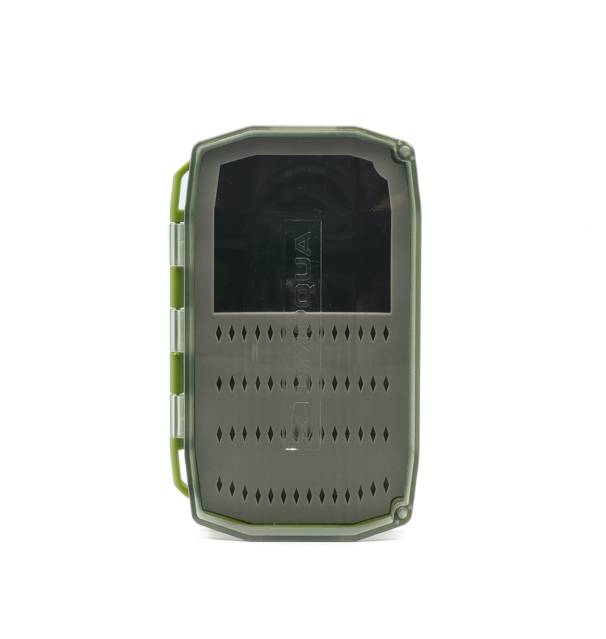 Umpqua UPG Daytripper Lime with magnetic dock holds small flies for drying and staging.