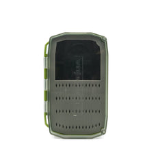 Umpqua UPG Daytripper Lime with magnetic dock holds small flies for drying and staging.