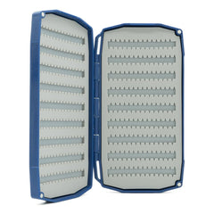 Close-up of FlyTrap insert and angled fly loading in blue Dual Essential