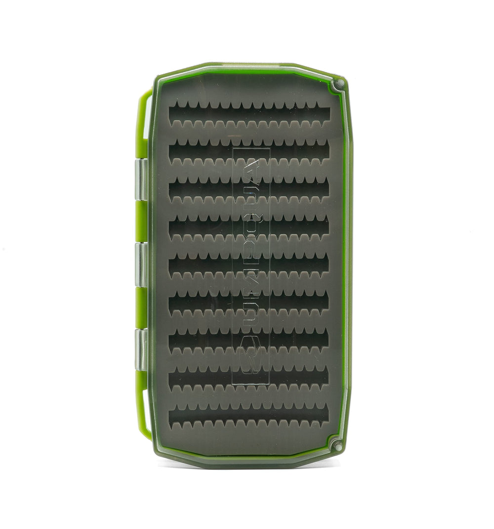 UMPQUA UPG Silicone Essential Fly Box open tray enables quick fly access