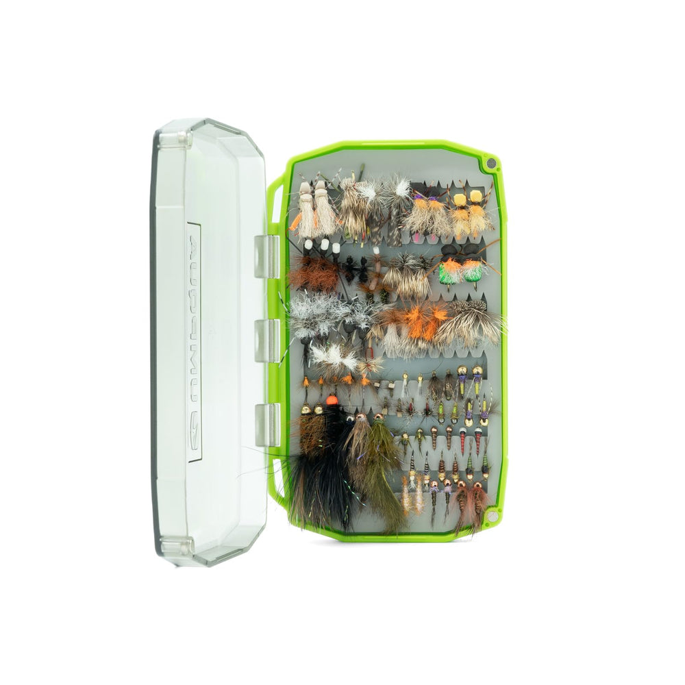 Angled fly entry points and compact, lightweight design
