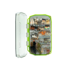 Angled fly entry points and compact, lightweight design