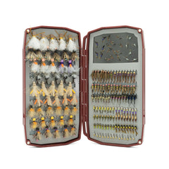 Lightweight, low-profile Weekender fly box with quick-access magnetic lid
