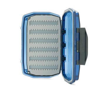 Umpqua UPG Silicone WP Essential Medium Fly Box deep gutters preserve hackled flies during travel.
