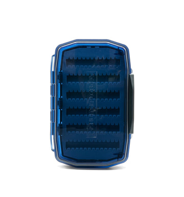Umpqua UPG Silicone WP Essential Medium Fly Box secure latch keeps flies safe on trips.