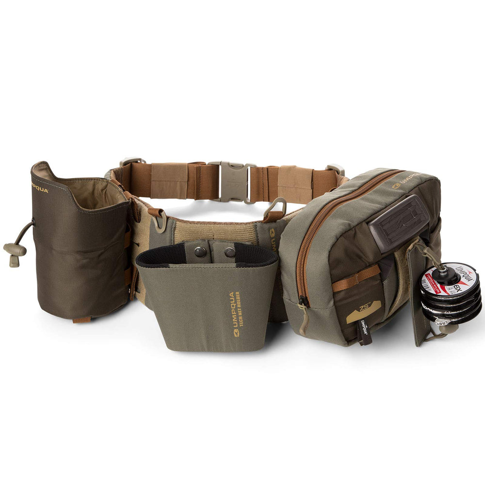 Configuration options: Belt only, Tech Net Holder, Fully Loaded