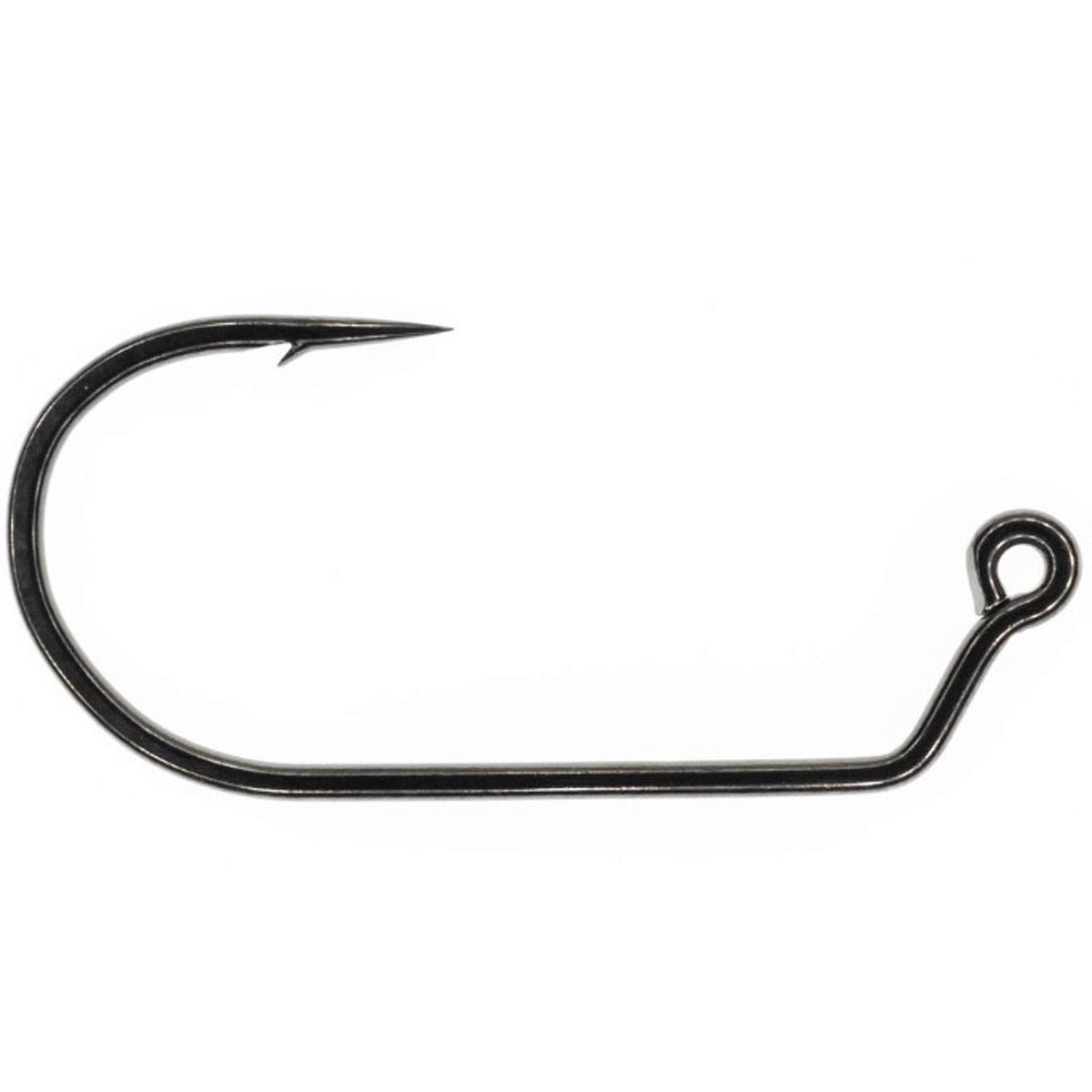 Umpqua X-Series XT500 BN jig hook close-up with micro barb for easy debarbing