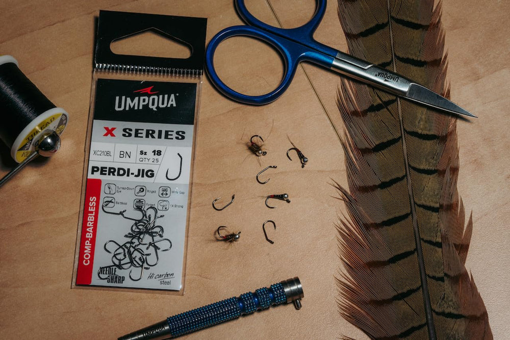 Umpqua XC 210BL-BN 1X Heavy hook for strong, reliable hookups on bead-head patterns.