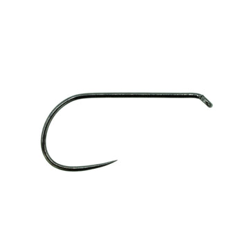 Umpqua XC120 BL-BN down-eye hook for stealthy dry fly patterns.