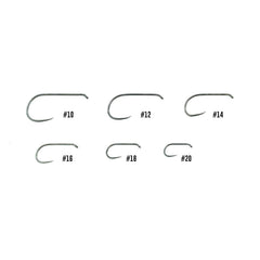 Umpqua XC120 wide gape, upturned-point hook ideal for strong holds on nymph patterns.
