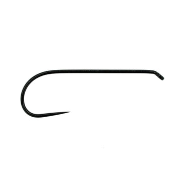 Umpqua XC130 barbless down-eye hook close-up for stealthy fly ties that hold securely.