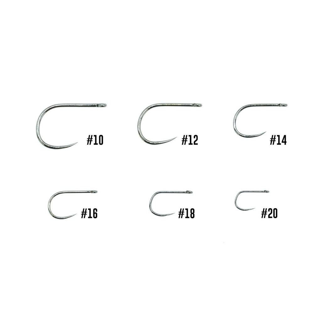 Umpqua XC220 extra-wide gape hook image highlighting large clearance for beads and stable hook-ups