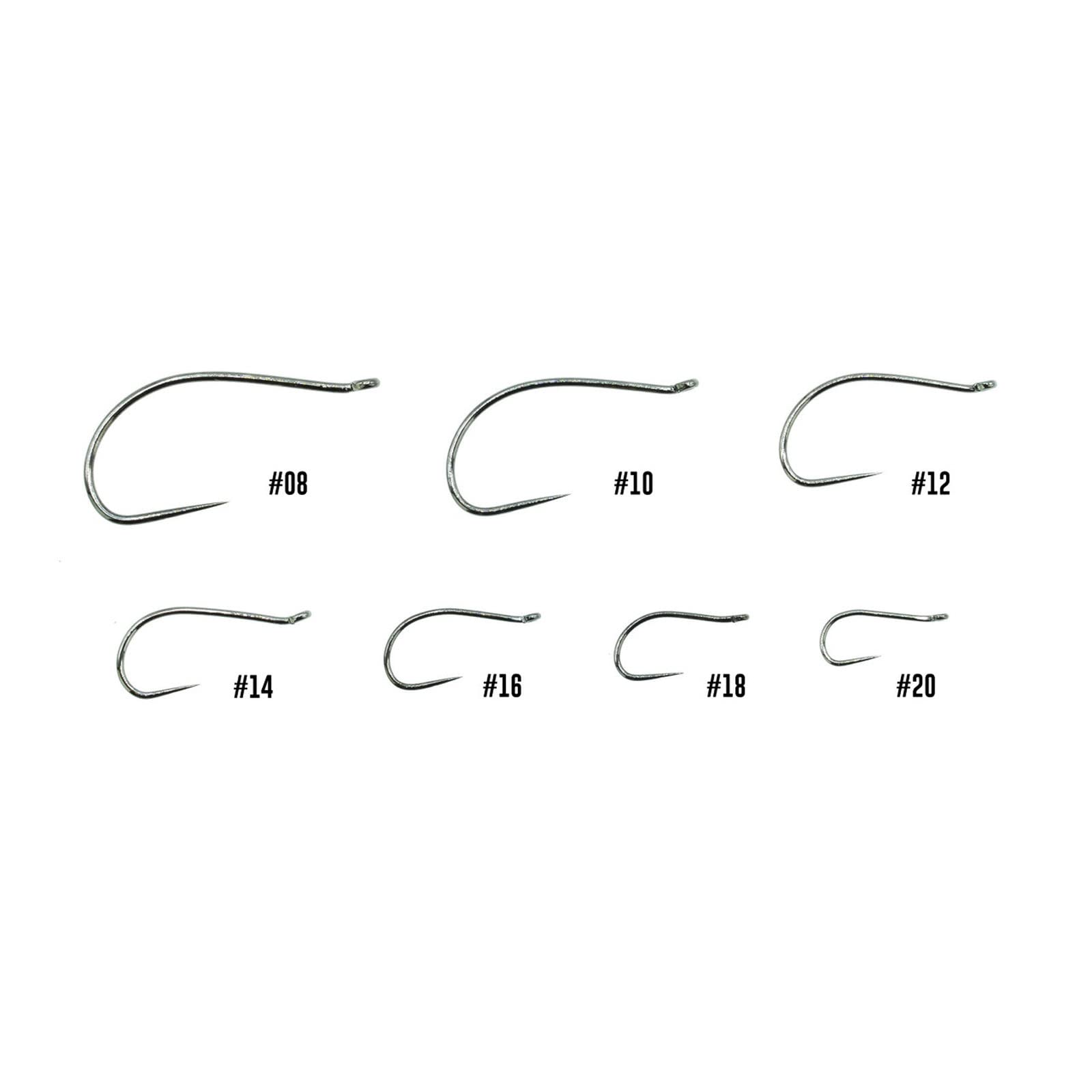 Umpqua XC240 barbless-point hook for easier release and stealthy presentation.