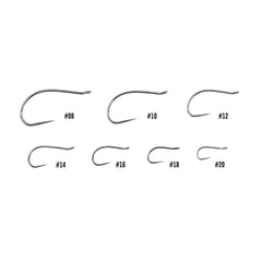 Umpqua XC240 barbless-point hook for easier release and stealthy presentation.