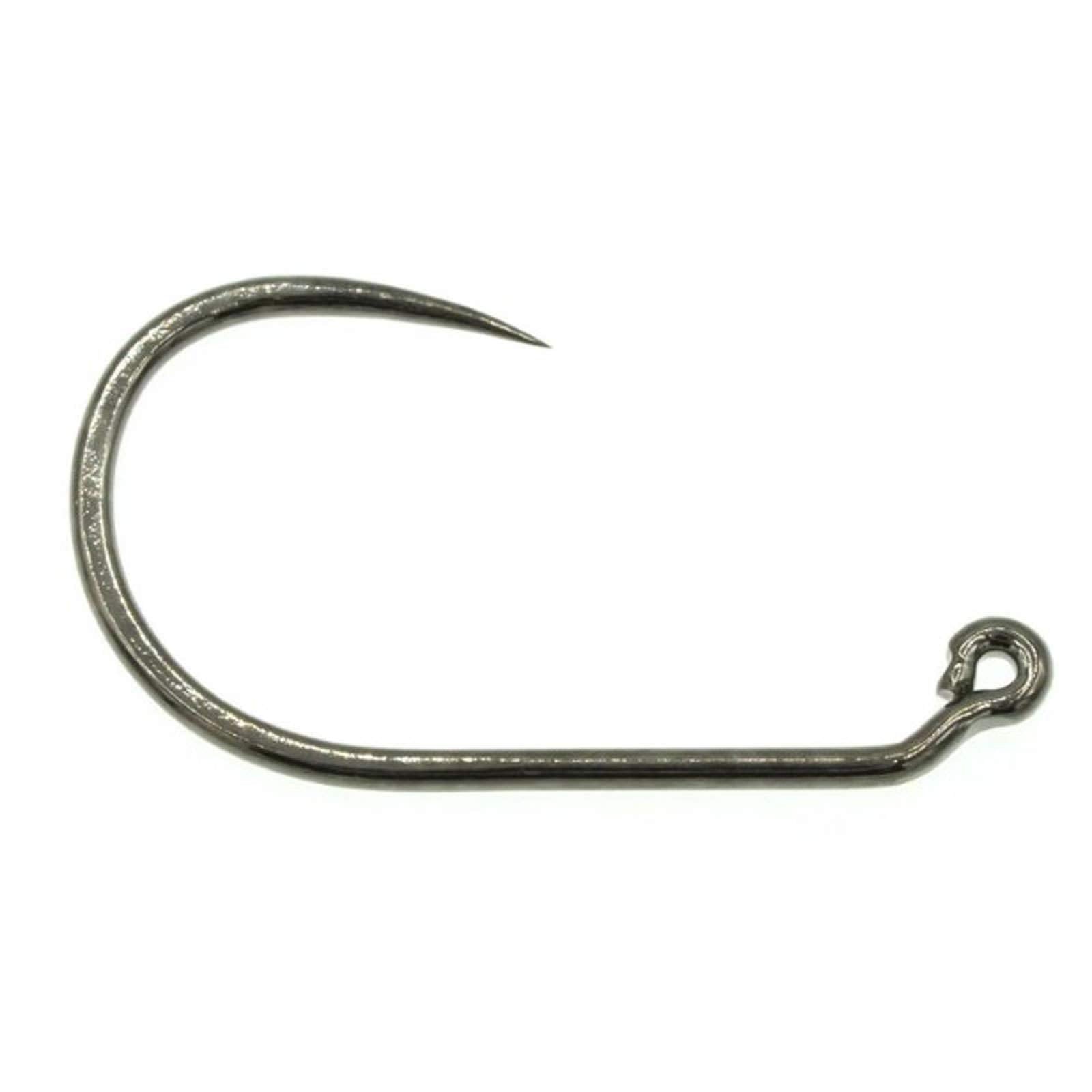 Umpqua XC450BL-BN5X barbless jig hook with XX-wide gap for secure hookups, size 16.