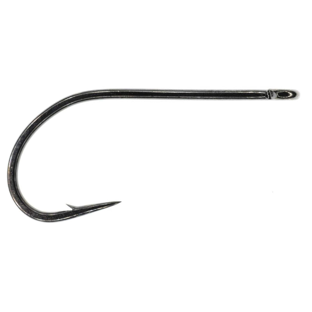 Umpqua XS420 BN5X flats tying hook; straight eye and corrosion resistance for durable saltwater use.