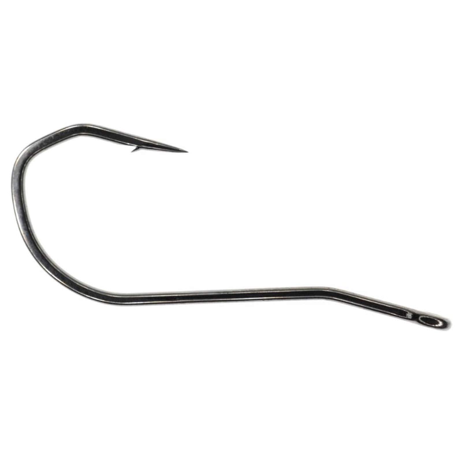Umpqua XS435 BN5X bendback hook closeup highlighting weedless baitfish patterns