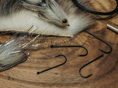 Umpqua XT350 hooks forged black nickel finish enhances durability during long sessions.