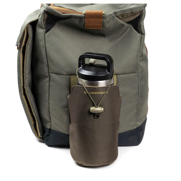 Umpqua ZS2 Wader Boot Tote rod tubes and net stow area for organized casting gear