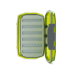 Side view showing waterproof lime shell and secure latch