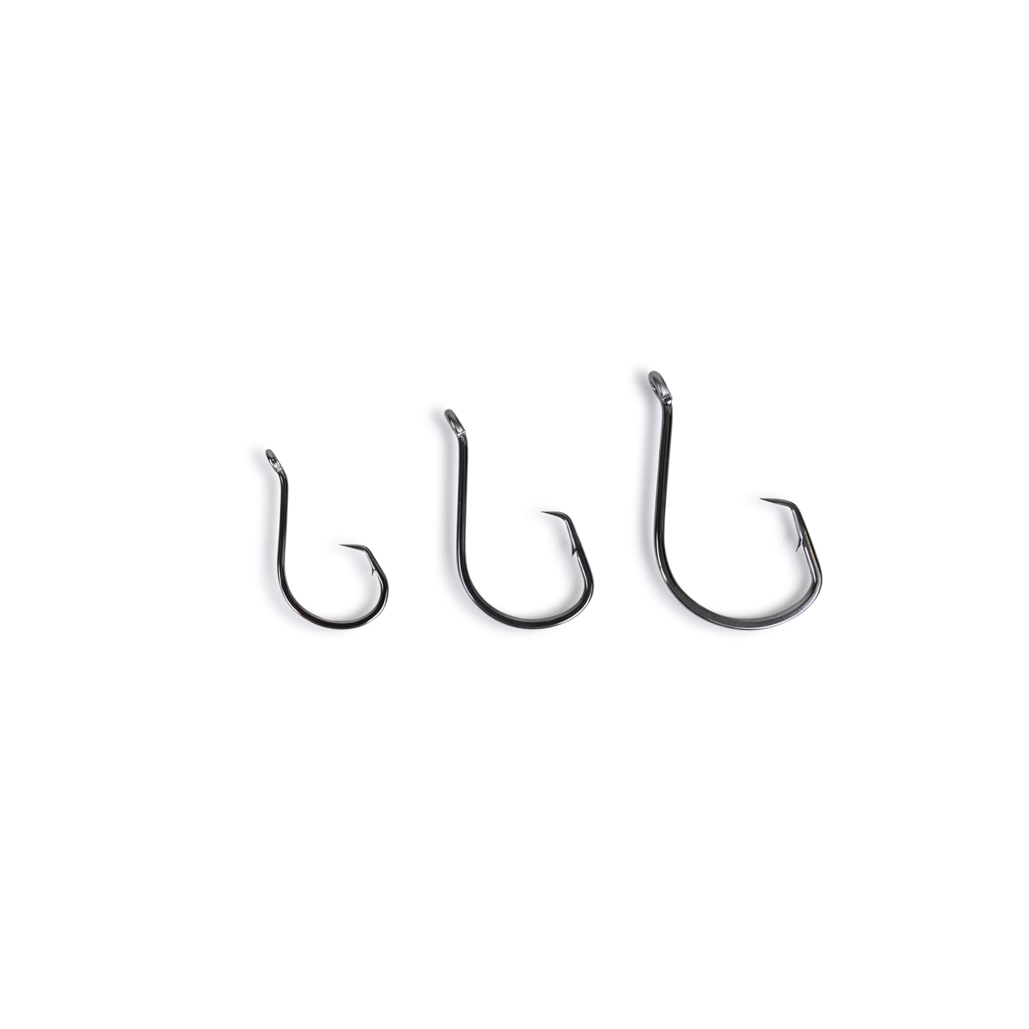 UMT 6/0 inline circle hooks in box display