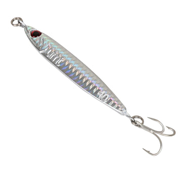 Green-yellow-stripe vertical casting jig – front view
